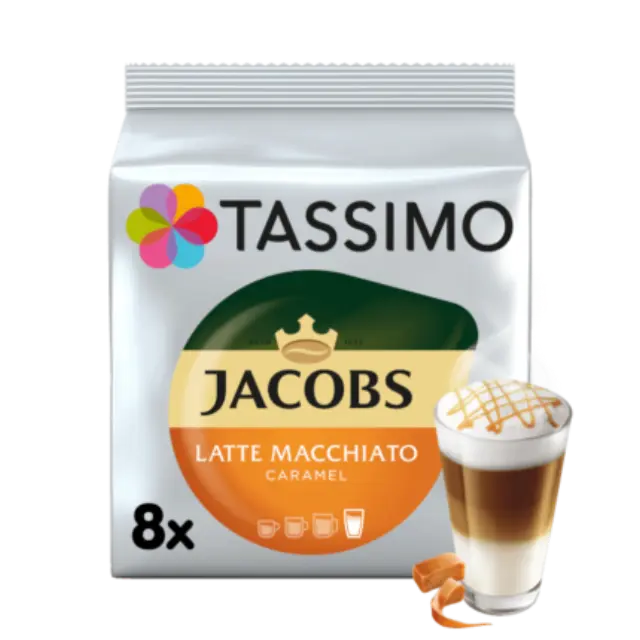 Latte Macchiato Caramel Κάψουλες Tassimo 8τμχ