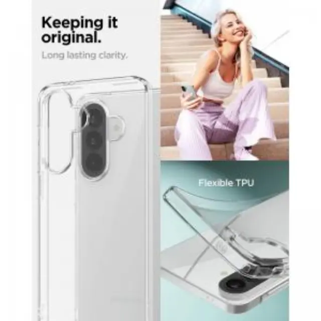 Θήκη Spigen Liquid Crystal για Samsung SM-A376 Galaxy A37 5G Διάφανη 3