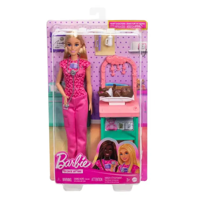 Barbie - Career Baby Doctor Set - (960-2514) - Toys