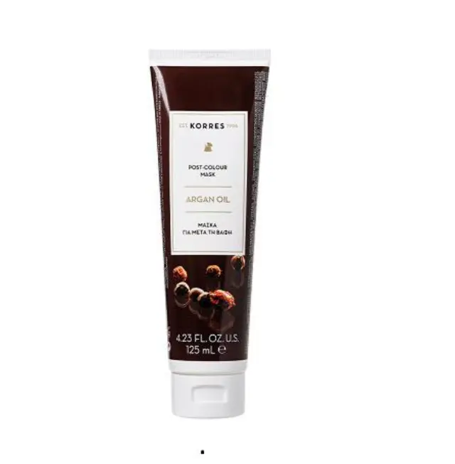 Korres Argan Oil Post-Colour Mask Μάσκα Μαλλιών για μετά την Βαφή, 125ml