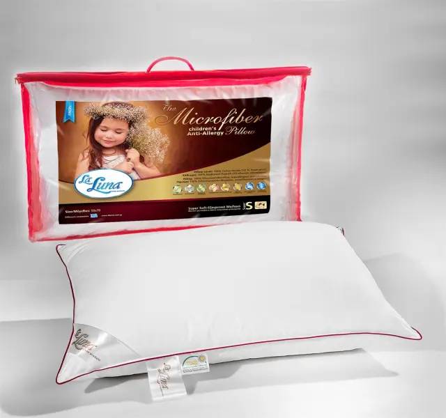 Μαξιλάρι La Luna Junior MicroDown Alternative Pillow Λευκό 50 x 70