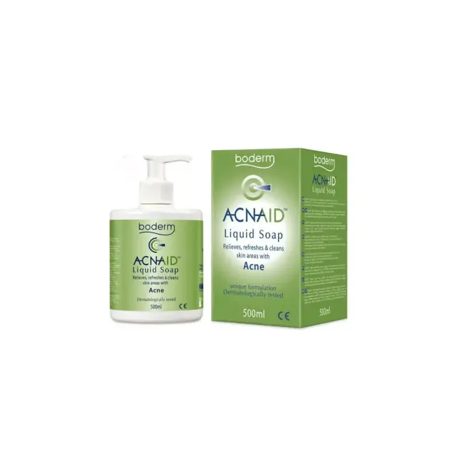 Boderm Acnaid Liquid Soap Υγρό Σαπούνι κατά της Ακμής 500ml