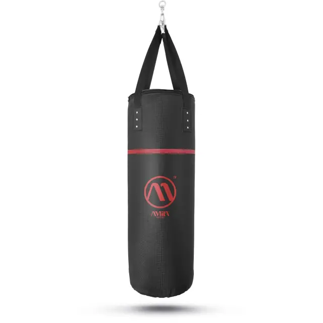 AMILA Σάκος Πυγμαχίας PVC Carbon Look 150x35 (96853) - ONE SIZE