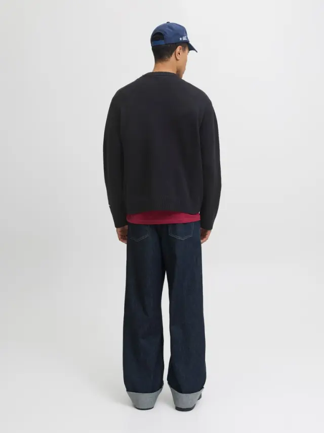 JORNORREBRO KNIT CREW NECK SN - Black 3