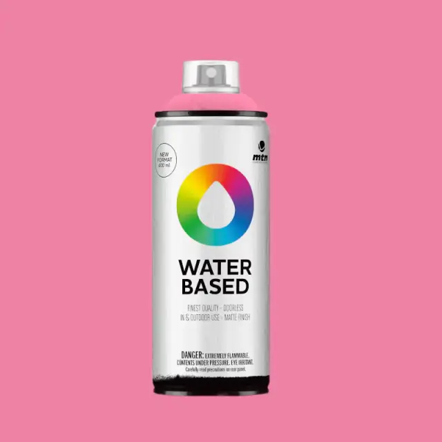 MTN Waterbased Spray Paint 400ml WB4 RV-211 Love Pink
