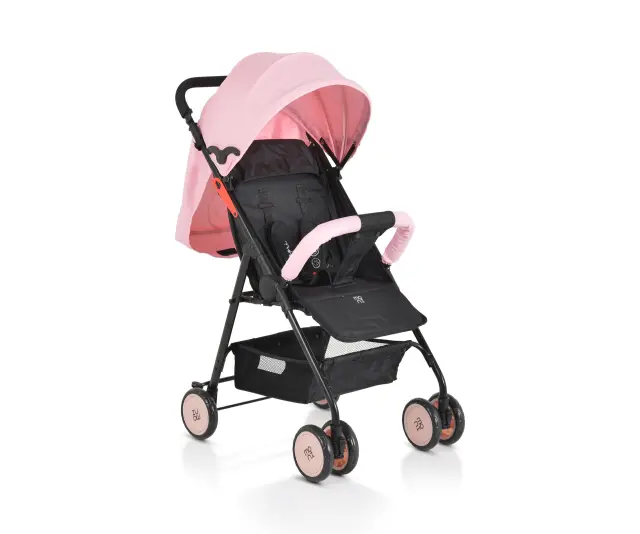 Moni Καλοκαιρινό καρότσι βόλτας 6-36 μηνών "Capri-Pink"