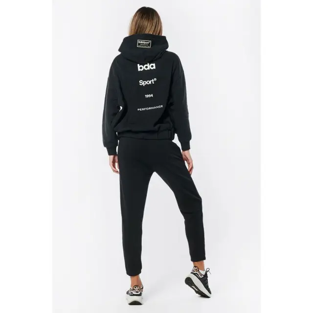 Body Action Oversized Full Zip (071226-01-Black) - Μαύρο - XS 3
