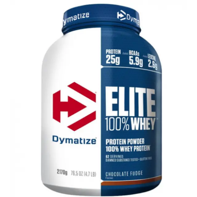 Dymatize Elite 100% Whey Πρωτεΐνη Ορού Γάλακτος Χωρίς Γλουτένη με Γεύση Chocolate Fudge 2.17kg