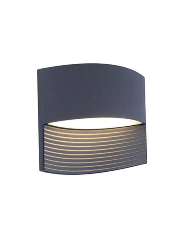 LOTUS Wall Dark Grey 3000K (Warm White) Architectural Modern Directed Light