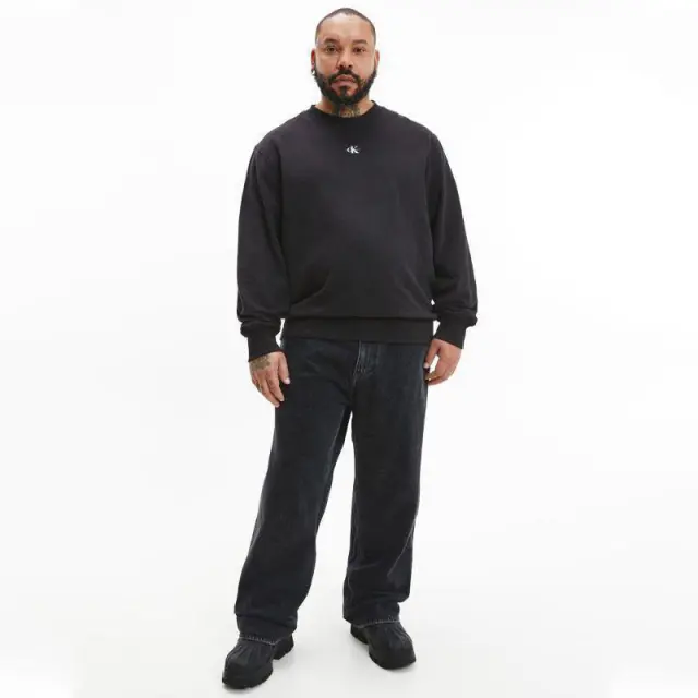 Calvin Klein - Ανδρικό Φούτερ J30J322534-BEH Μαύρο - 2XL 3