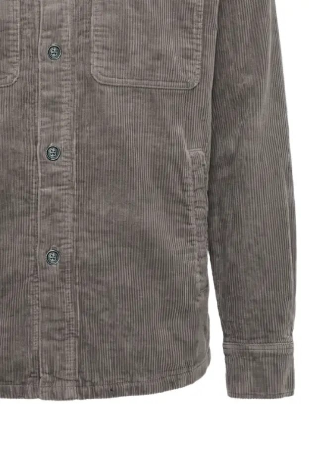 Funky Buddha ανδρικό κοτλέ overshirt με τσέπες FBM014-035-05-2 2
