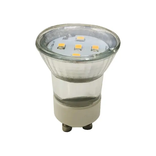 LED SMD ΓΥΑΛΙΝΟ MINI 3W 3000K 230V AC 260LM RA80 30000HRS 120° ΓΥΑΛΙΝΟ 1xGU10 / GU1028353WW
