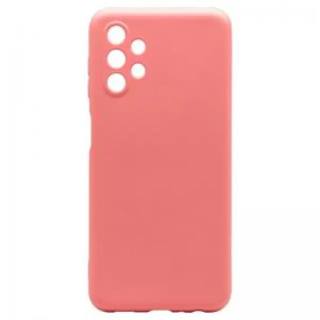 Θήκη Liquid Silicon inos Samsung Galaxy A13 4G L-Cover Ροζ N62627 3