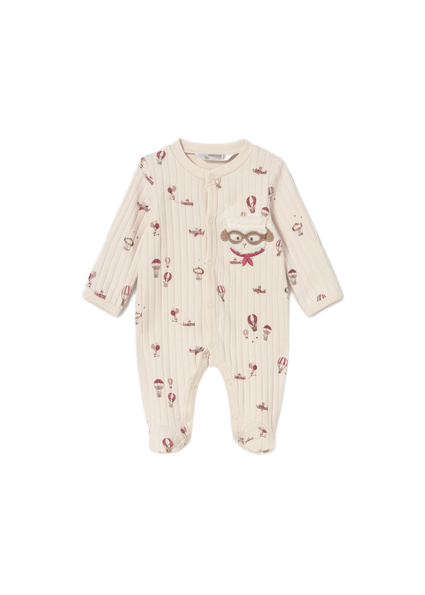 Mayoral Newborn βρεφικό φορμάκι πιτζαμάκι 16-02768-1 - 1-2