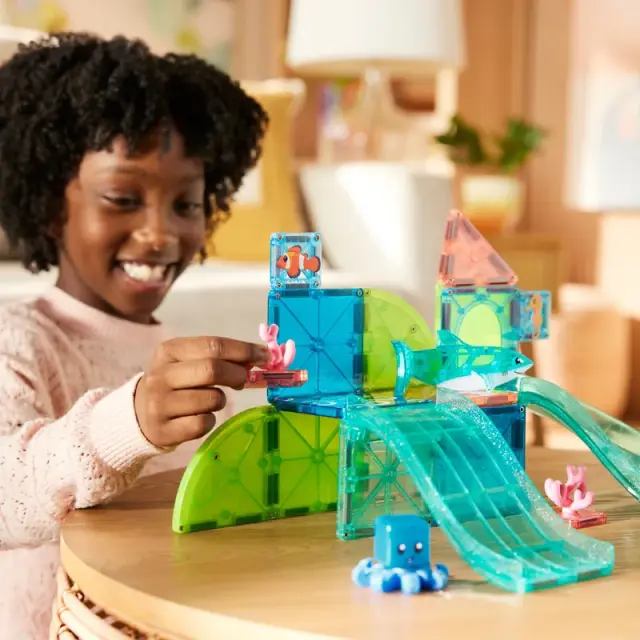 Magna-Tiles Μαγνητικά Πλακίδια Coral Reef 25 Κομμάτια (3+ ετών) 262025CR 2