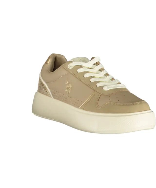 U.S. Polo Assn. - Γυναικεία Sneakers Zabry ZABRY003WEYH1-LBE Μπεζ 2