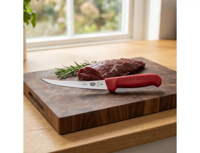 Μαχαίρι Ξεκοκαλίσματος Victorinox Fibrox με μήκος λεπίδας 15cm - Red5.6611.15