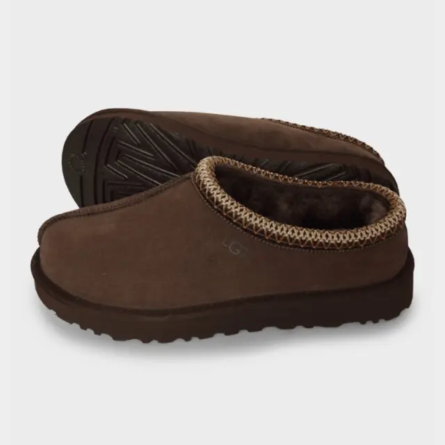 Παντόφλες UGG Tasman Nubuck 1184353-00K8 Καφέ Σκούρο - 41 3