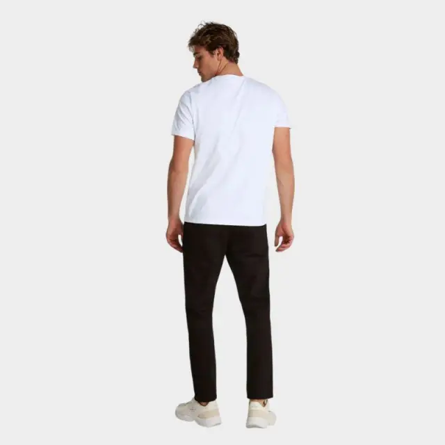 Calvin Klein - Ανδρικό T-shirt Smooth Cttn Solid Regular Fit LV040HM265-YAA Λευκό - XL 2