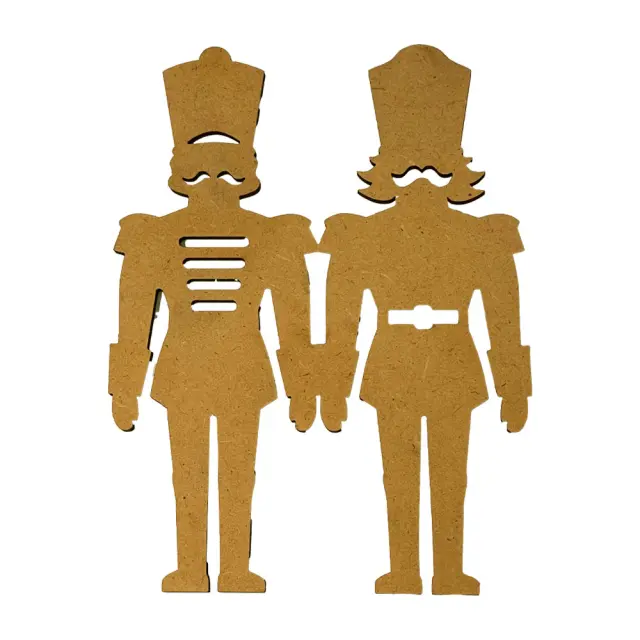 Διακοσμητικά σχέδια MDF, Stamperia, Alice in Christmas, Καρυοθραύστες