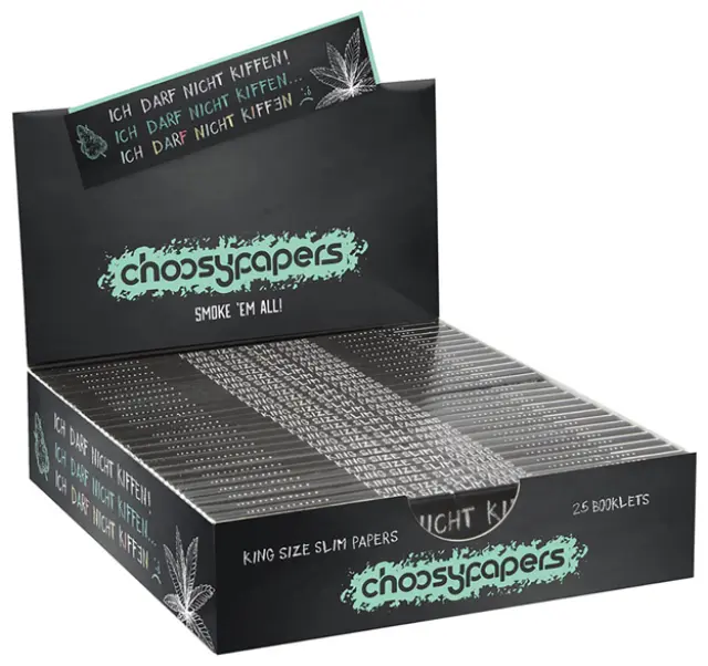 Choosypapers Χαρτάκια King Size Slim 32φ. - Not allowed 3