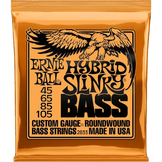 ErnieBall 2833 Σέτ Χορδές Μπάσου Hybrid Slinky 0,45