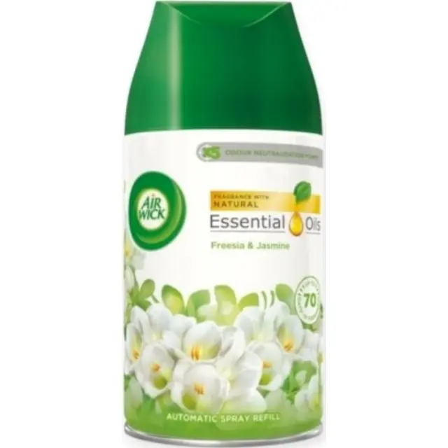 Airwick Αρωματικά Χώρου Ανταλλακτικό Freshmatic freesia & jasmine 250ml