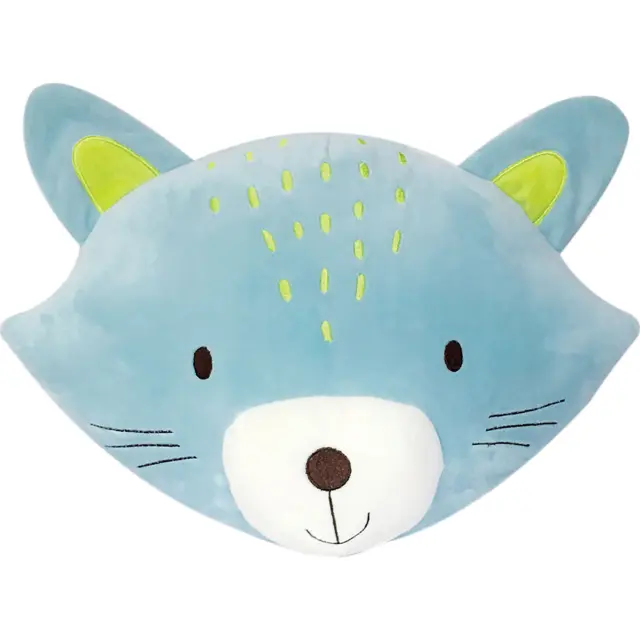 Kikka Boo Διακοσμητικό Μαξιλάρι Κούνιας "Kit The Cat" Μπλε 40x30cm 31201010145
