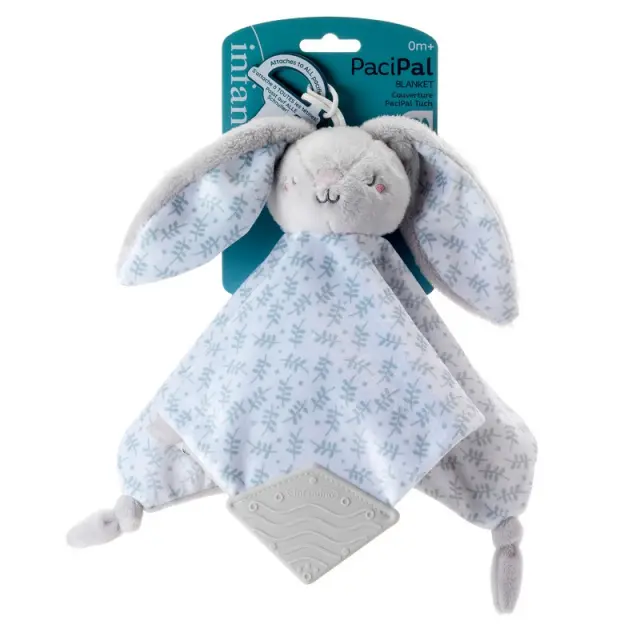 INFANTINO Pacipal Blanket -Πανάκι παρηγοριάς Νάνι με μασητικό.