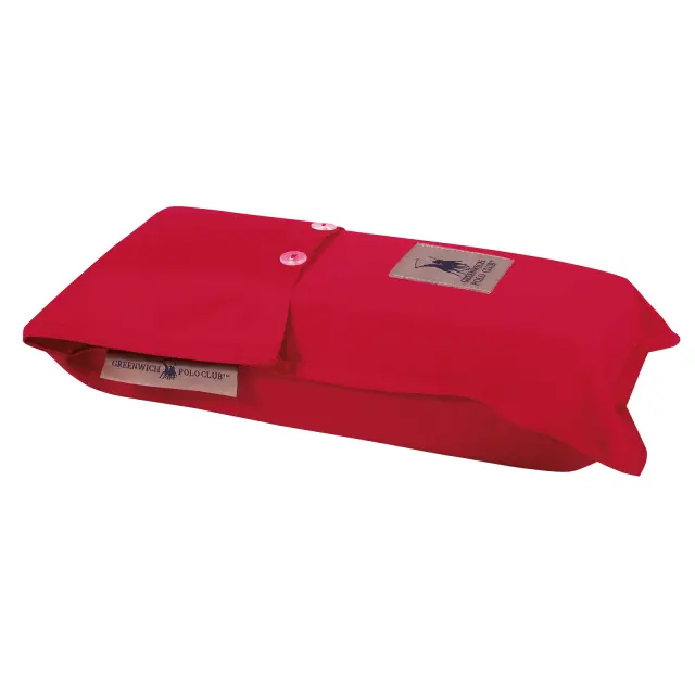 Σεντόνι King Size 270x280 Cozy Greenwich Polo Club Red 2260 Χωρίς Λάστιχο100% Βαμβακοσατέν 2