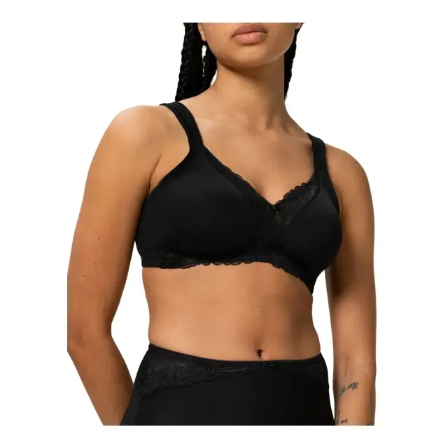 Triumph Γυναικείο Σουτιέν Modern Lace+Cotton N, Χρώμα Μαύρο