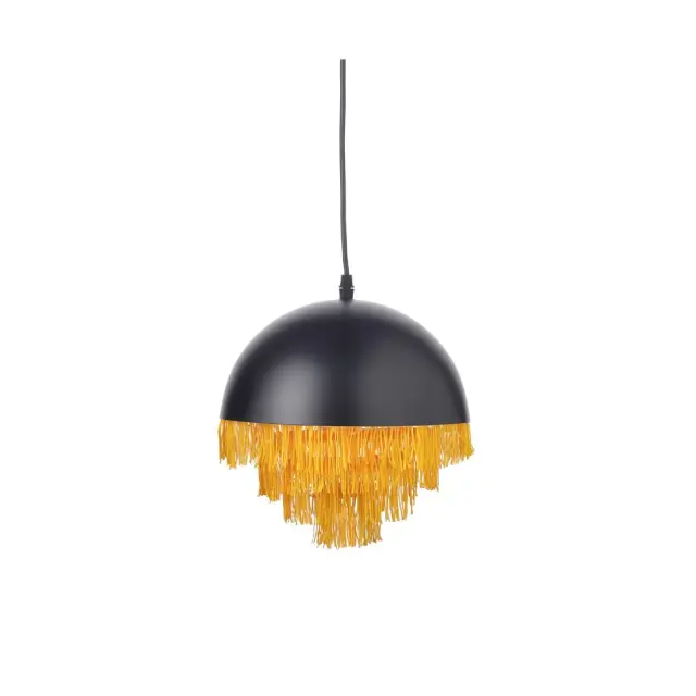 AcaLight Offer NETTO ΦΩΤΙΣΤΙΚΟ ΚΡΕΜΑΣΤΟ ΜΑΥΡΟ ΜΑΤ ΜΕΤΑΛΛΙΚΟ ΣΥΜΒΑΤΙΚΟ 1ΧΕ27 IP20 Φ340Χ1000mm