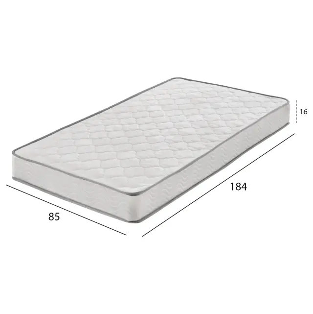 ΣΤΡΩΜΑ CONTINUOUS SPRING ΧΑΜΗΛΗ ΣΟΥΣΤΑ ΜΟΝΗΣ ΟΨΗΣ FB9671.09 85x184x16 εκ. 2