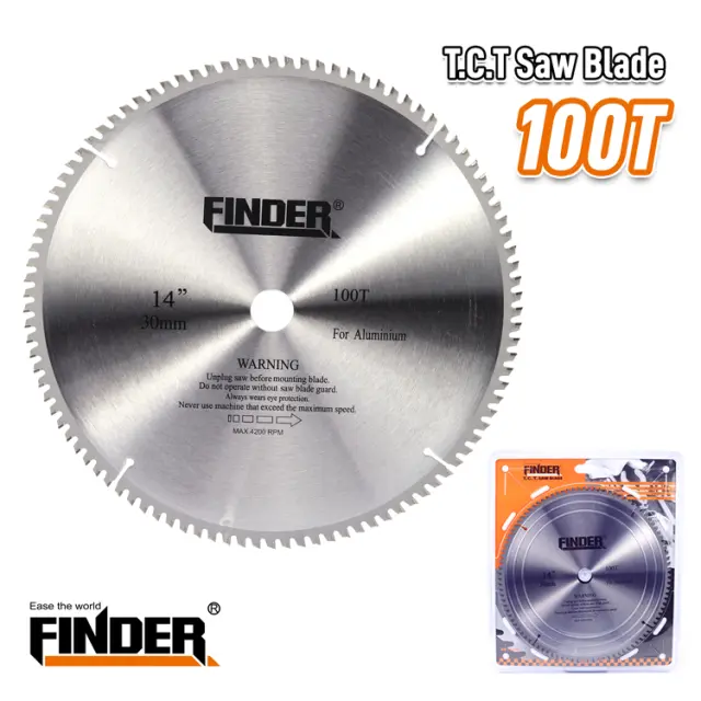 Δίσκος κοπής αλουμινίου - TCT - 14" - Φ300 - Finder - 196010 2