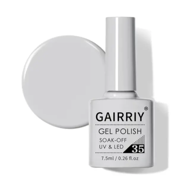 Ημιμόνιμο επαγγελματικό βερνίκι GAIRRIY 7.5ML - 0.26FL.OZ 35