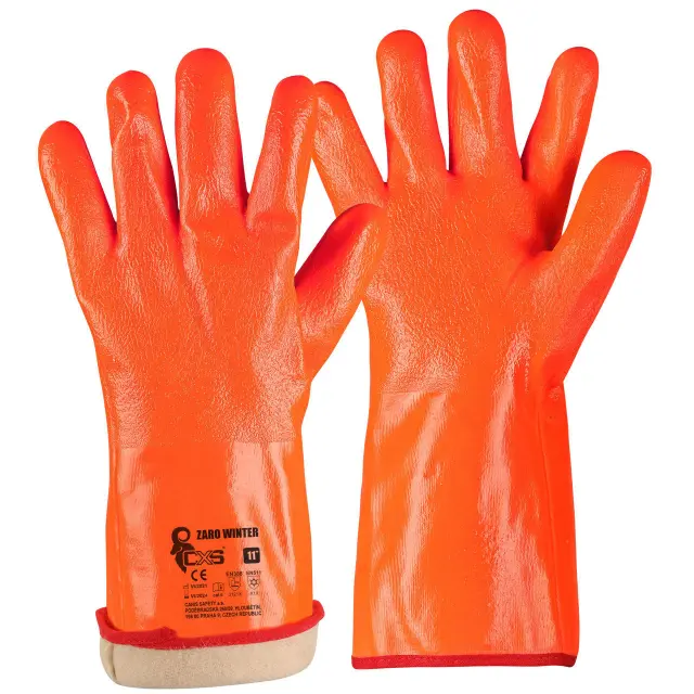 Γάντια Ψύχους PVC CXS Zaro Winter Orange - 11 (2XL)
