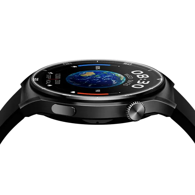 QCY WATCH GT2 S3 BLACK – 1,43″ HD AMOLED TOUCH 466×466 60HZ ALWAYS ON CALL BT SMART WATCH IPX8 14DAY 2