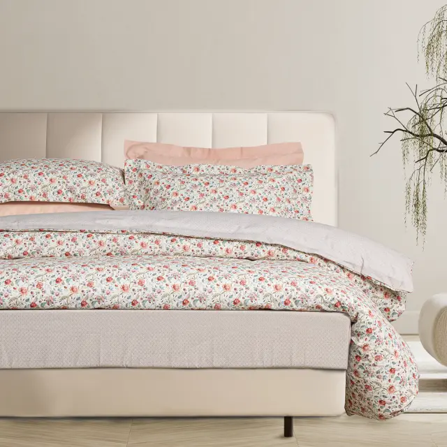 DAS HOME ΣΕΤ ΣΕΝΤΟΝΙΑ ΥΠΕΡΔΙΠΛΑ ΜΕ ΛΑΣΤΙΧΟ HAPPY 9702 BEIGE