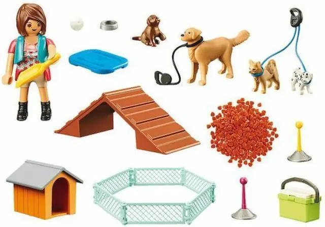 Playmobil City Life gift set εκπαιδεύτρια σκύλων 70676 3