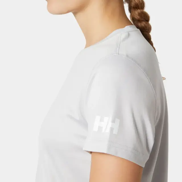 Helly Hansen Tech T-shirt 2.0 Γυναικείο Grey Fog - M 3