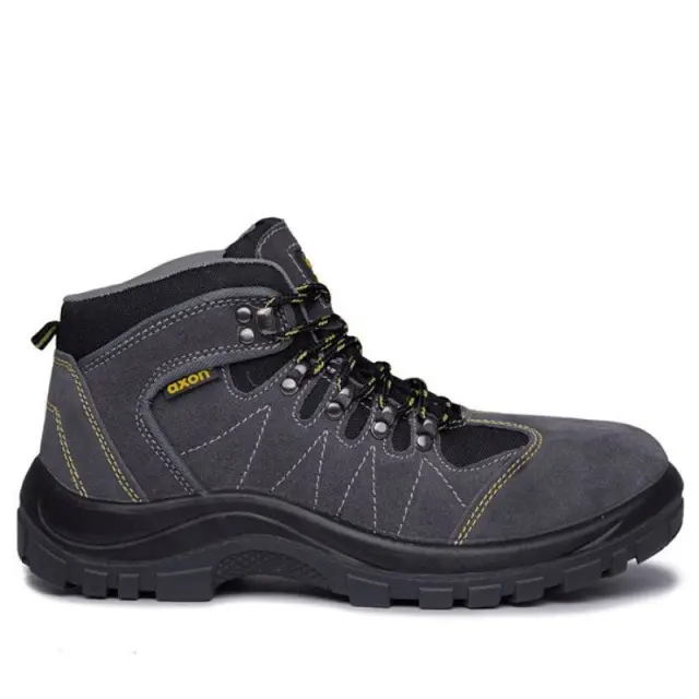 ΜΠΟΤΑΚΙ ΕΡΓΑΣΙΑΣ AXON O1 SUEDE (ΓΚΡΙ) 31-22-35 Γκρί