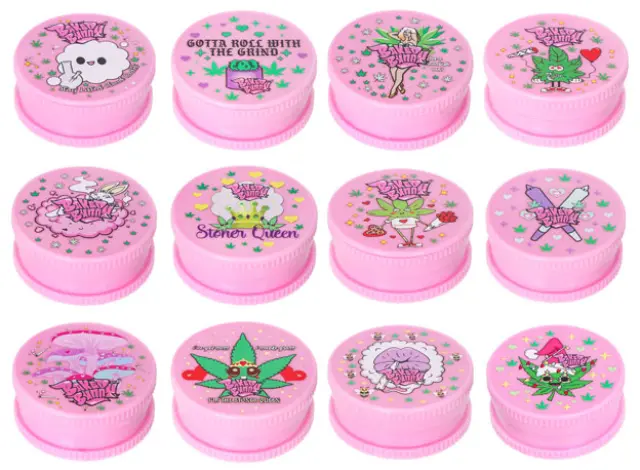 Grinder Τρίφτης Πλαστικός Baked Bunny 60mm - 3 Parts 2