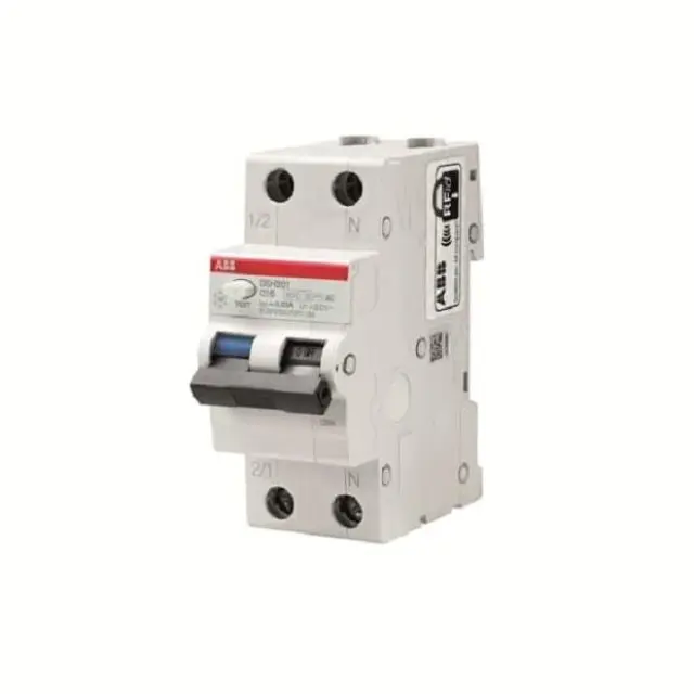 Διακόπτης διαρροής με ασφάλεια DSH201 C10 AC30 ABB 704061