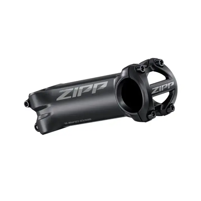 ΛΑΙΜΟΣ ZIPP SERVICE COURSE SL 6DEG 110MM 1.125 MATTE BLACK GLOSS LOGOS UNIVERSAL FACEPLATE B2
