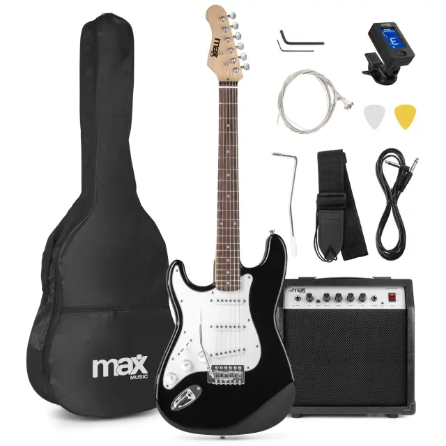 MAX GIGKIT ΠΑΚΕΤΟ ΗΛΕΚΤΡΙΚΗΣ ΚΙΘΑΡΑΣ ΓΙΑ ΑΡΙΣΤΕΡΟΧΕΙΡΕΣ
