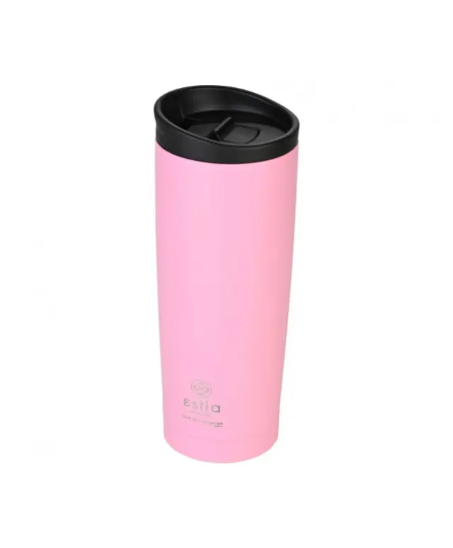 Estia Travel Mug Save The Aegean Ποτήρι Θερμός Ανοξείδωτο BPA Free 500ml Blossom Rose 2