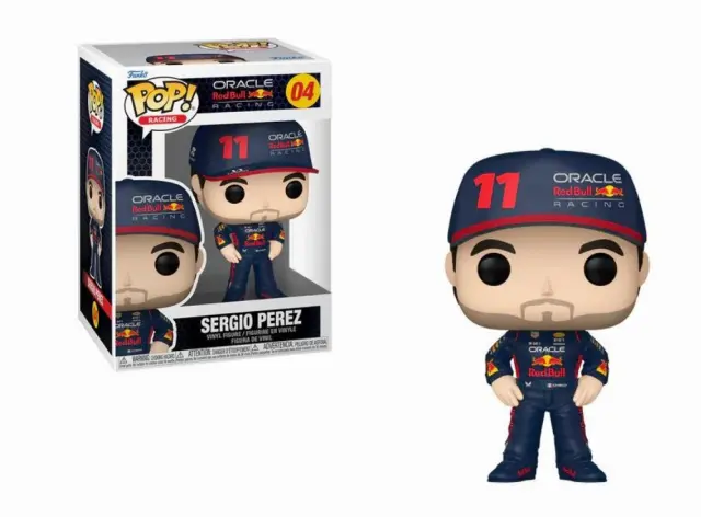 Funko Pop! Racing: Oracle Redbull Racing – Sergio Perez #04 Vinyl Figure