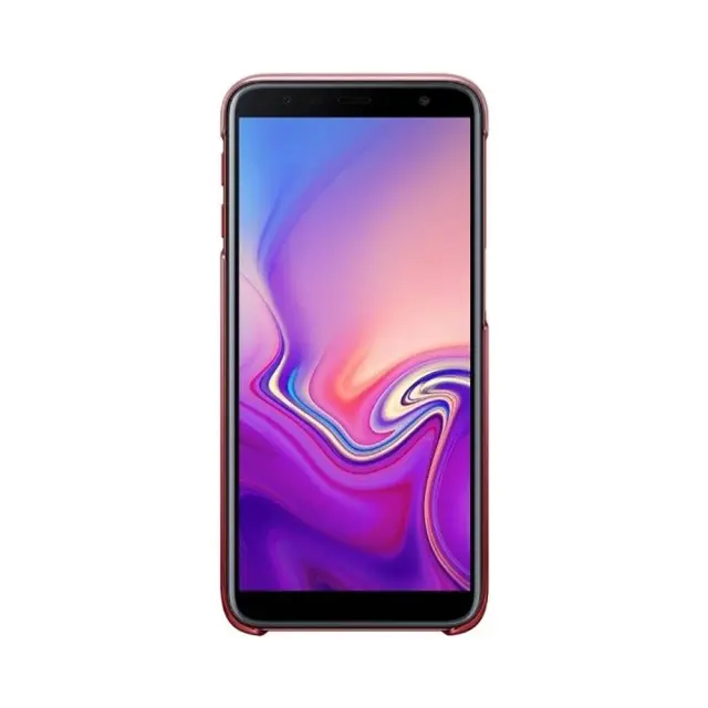 Samsung EF-AJ610 Gradation Cover Samsung Galaxy J6 Plus Red 3