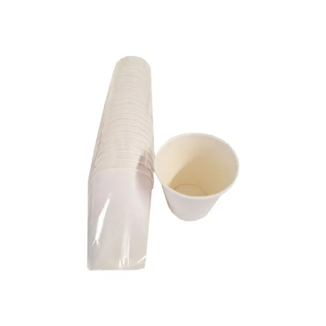 Χάρτινα ποτήρια Άσπρα Διπλότοιχα 12oz 400ml - 25 τεμάχια 3