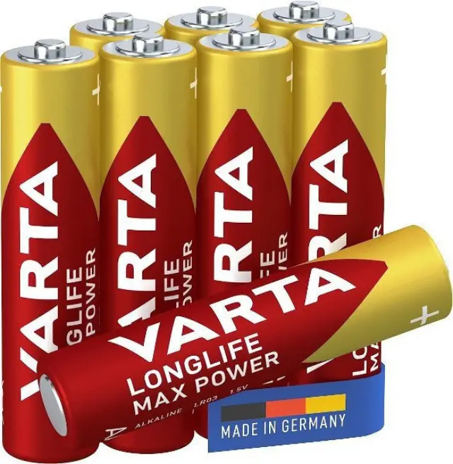 Μπαταρία Varta Longlife Max Power Αλκαλική Mignon AAA B5+3 01.001.0154 2